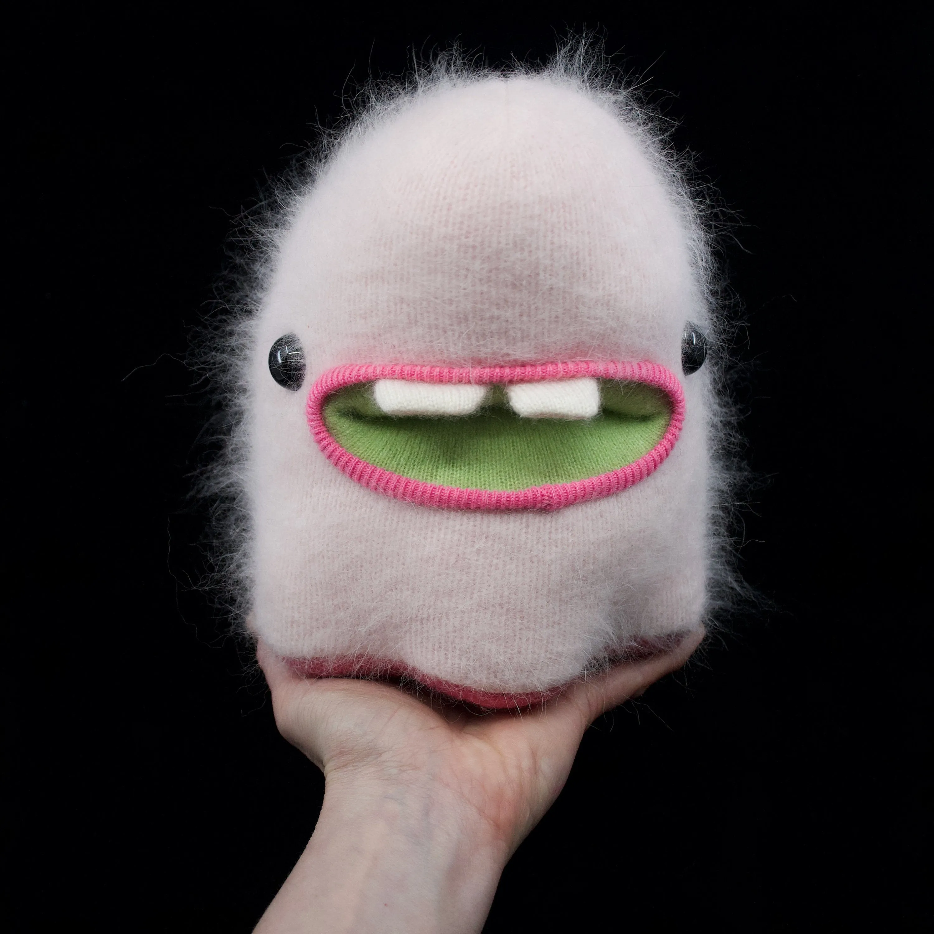 Pinky-Poo the fluffy angora monster