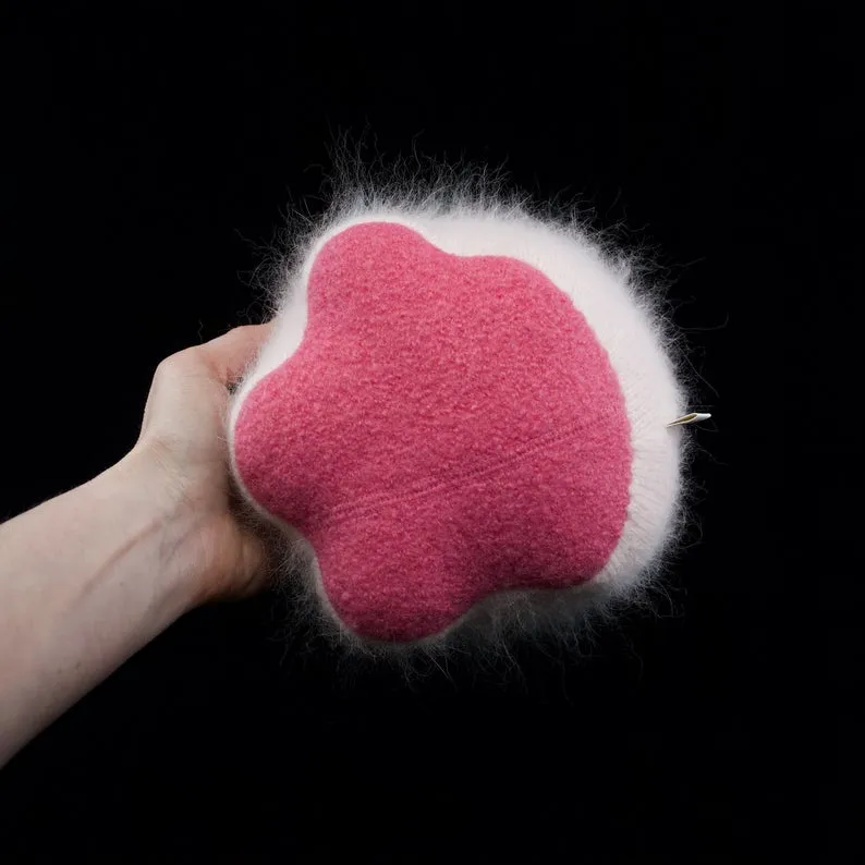 Pinky-Poo the fluffy angora monster
