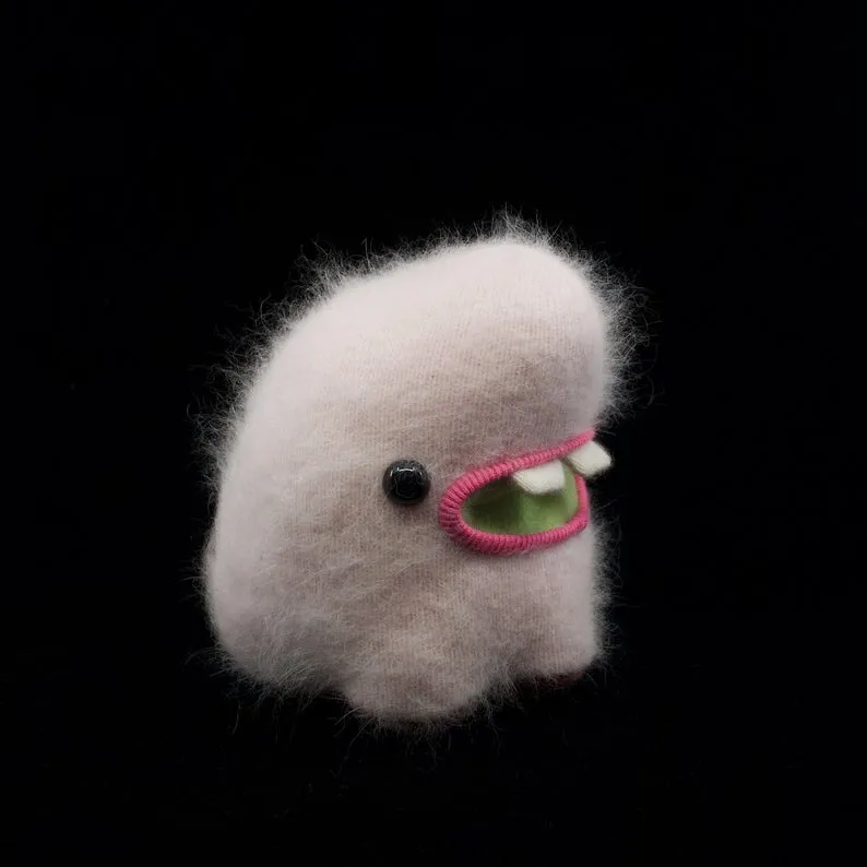 Pinky-Poo the fluffy angora monster