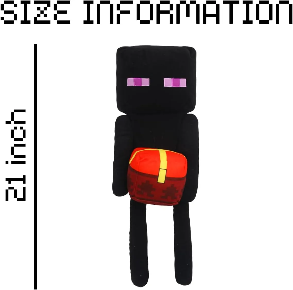 Pixel-Style Plushies Game Basic Stuffed Animal Mineworld Character Soft Toy, Video Game-Inspired Collectible Plushies