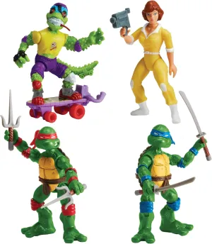 PlayMates Teenage Mutant Ninja Turtles: Classic Adventure Heroes Collection Toys - Amazon Exclusive
