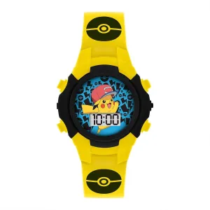 Pokémon Character Print and Dial Digital Flashing Watch