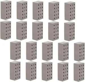 POPETPOP 30pcs Mini Bricks for Dollhouse Garden Accessories Tiny Brick Wall Building Blocks Versatile Model Crafting Materials for DIY Architecture and Creative Play