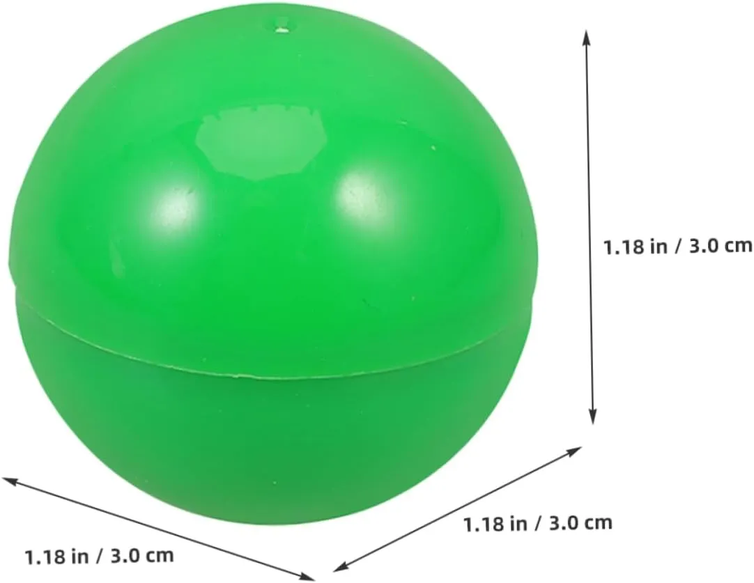 PRETYZOOM 5sets Ball Raffle Balls Plastic Balls for Party Game Open Ball Raffle Number Balls Drawing Ball Set 25pcs*5