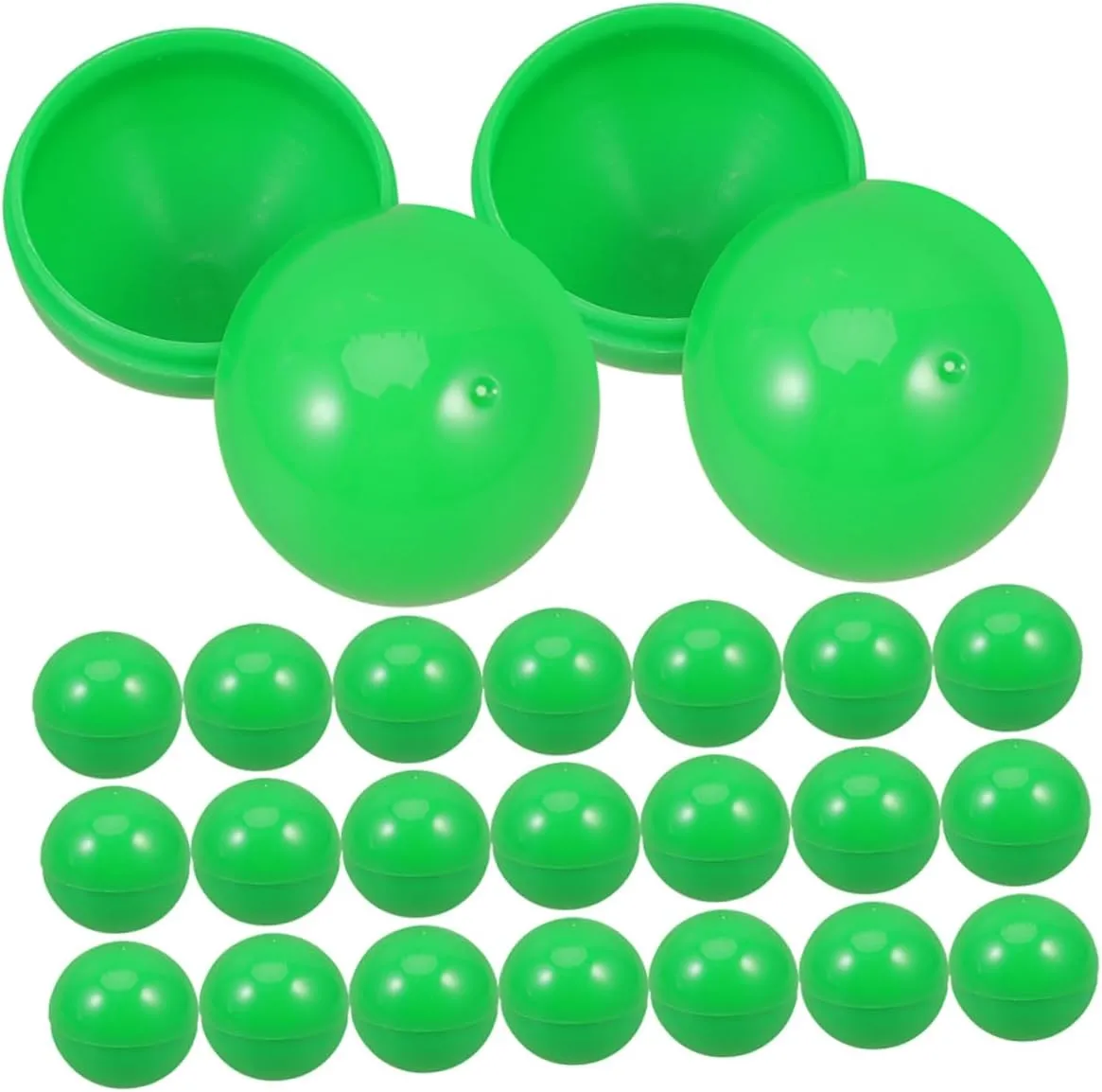 PRETYZOOM 5sets Ball Raffle Balls Plastic Balls for Party Game Open Ball Raffle Number Balls Drawing Ball Set 25pcs*5