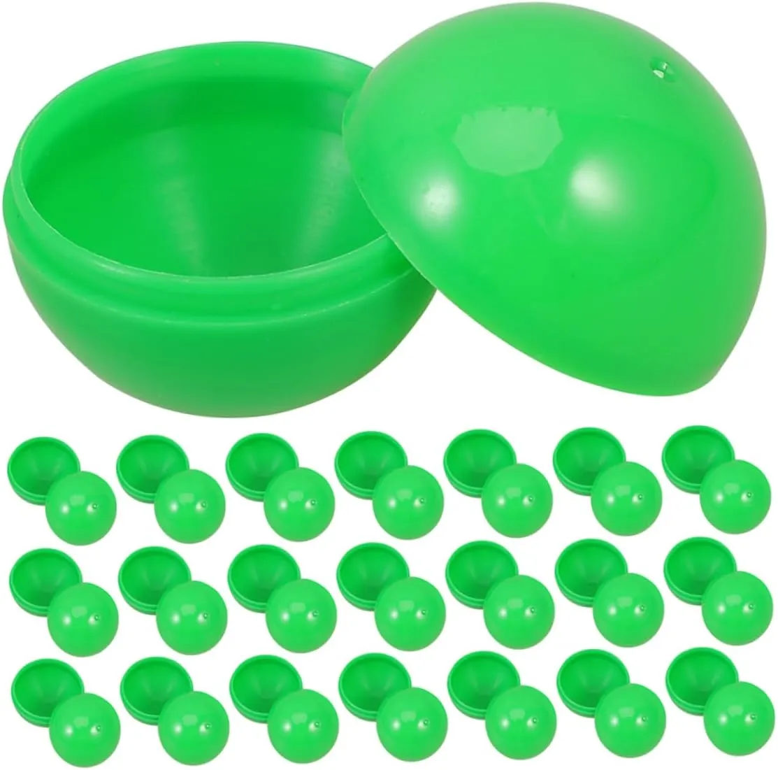 PRETYZOOM 5sets Ball Raffle Balls Plastic Balls for Party Game Open Ball Raffle Number Balls Drawing Ball Set 25pcs*5
