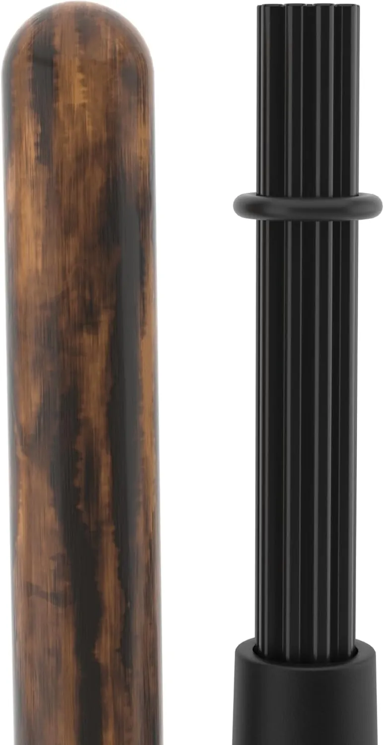ProMark Hybrid Nylon Rods Drum Sticks - Firegrain Nylon Monofilament Drumsticks - Warmer, Balanced Tone with Feel & Response of Drum Stick - 2B, .675" Diameter - 16" Length - 1 Pair