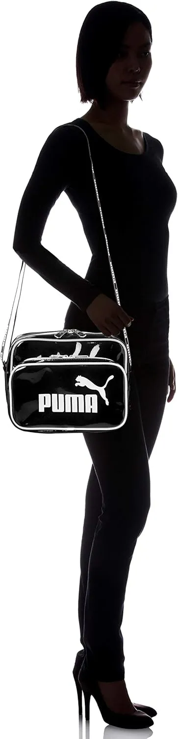 PUMA J20072 Horizontal Enamel Mini Shoulder Bag