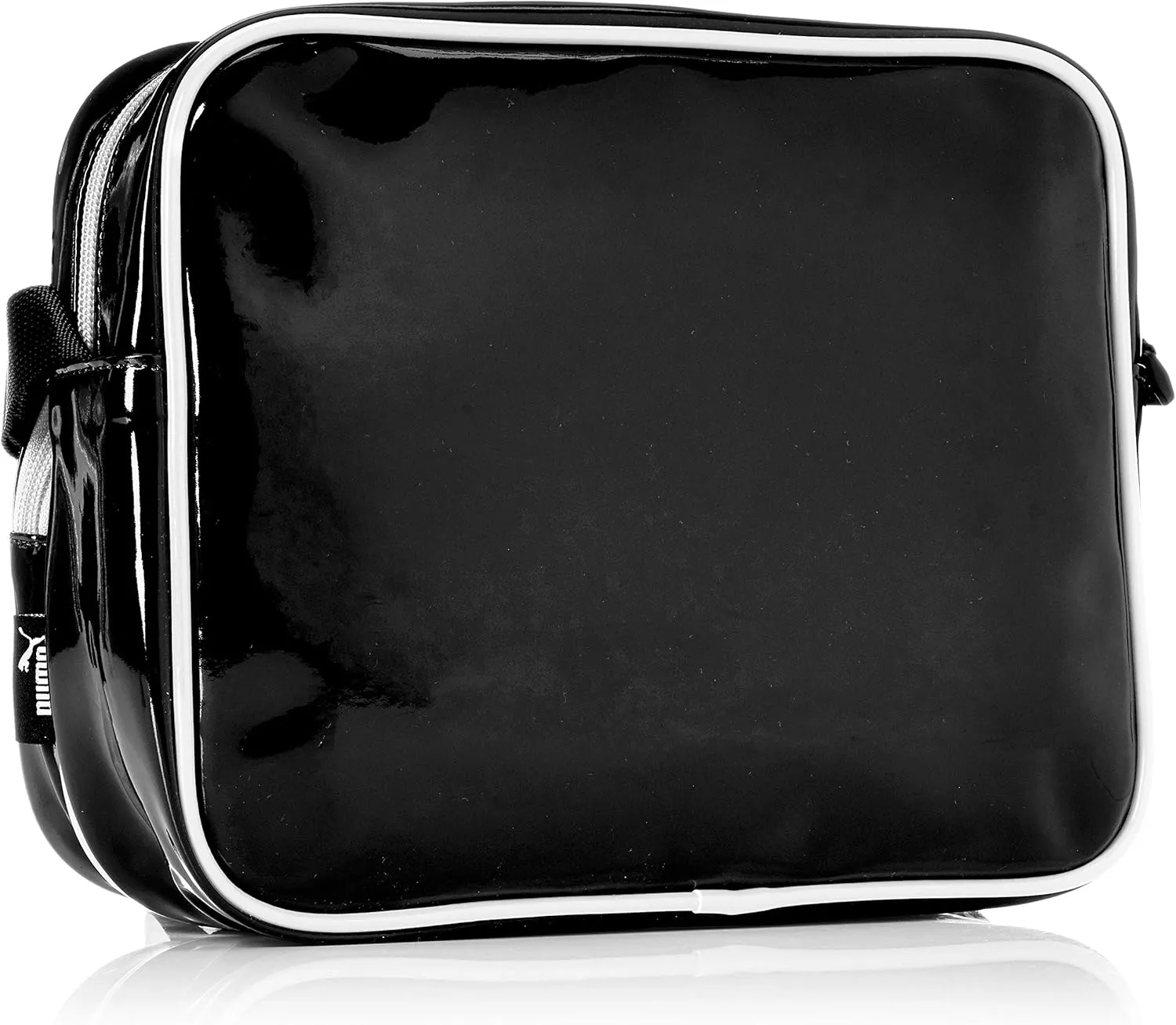PUMA J20072 Horizontal Enamel Mini Shoulder Bag