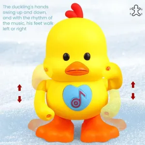 Quack Beats Dancing Duck, Quackbeats Dancing and Singing Musical Duck with Led Lights, Dancing and Singing Duck, Dancing Duck, Quackbeats Dancing and Singing Musical Duck (1PCS)