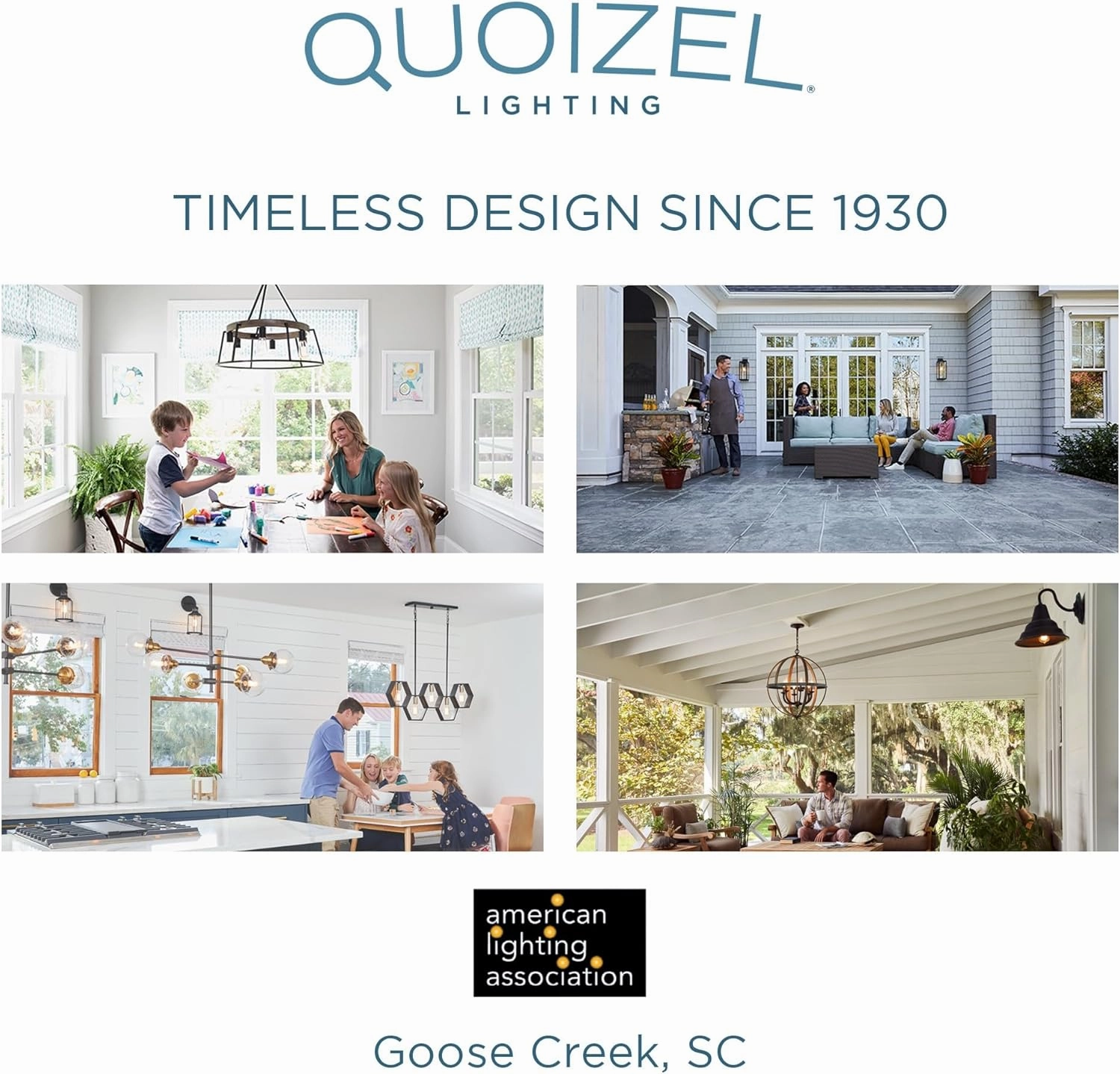 Quoizel Griffin Flush Mount Ceiling Light, 17 Inch 3-Light Antique Nickel Opal-Etched Frosted Glass Shade, Ceiling Light Fixture for Hallway, Kitchen, Bedroom, Dining, Farmhouse or Office
