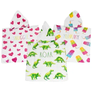 Rae Dunn Kids Poncho Towel with Beach Ball - Assorted
