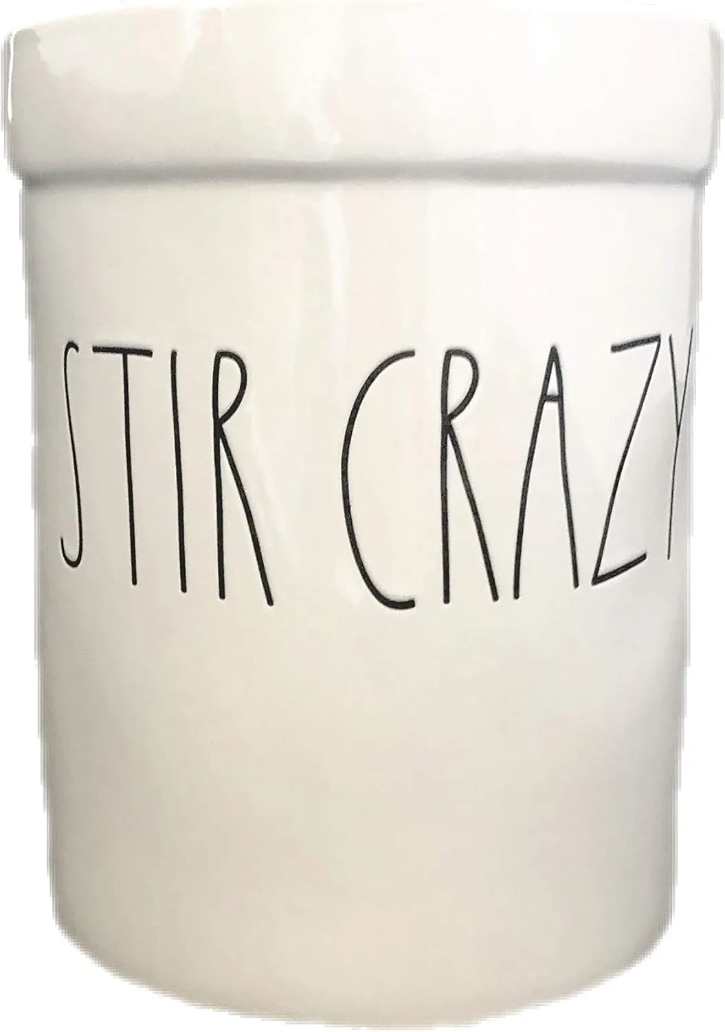 Rae Dunn STIR CRAZY ceramic utensil crock utensil holder kitchen storage