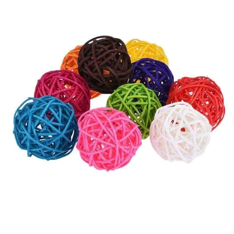 Rattan Ball 5-10 Pcs Set