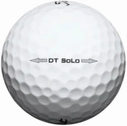 Recycled Used Golf Balls for Titleist DT Solo White Golf Balls in Value Condition AAA Quality