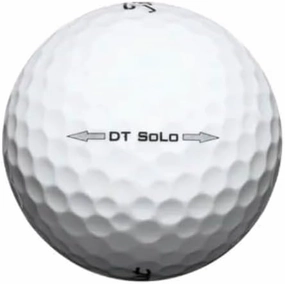 Recycled Used Golf Balls for Titleist DT Solo White Golf Balls in Value Condition AAA Quality
