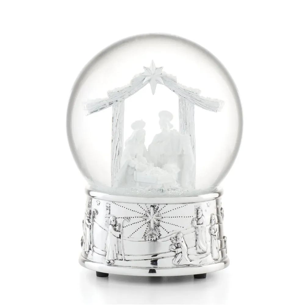 Reed and Barton Nativity Musical Snow Globe