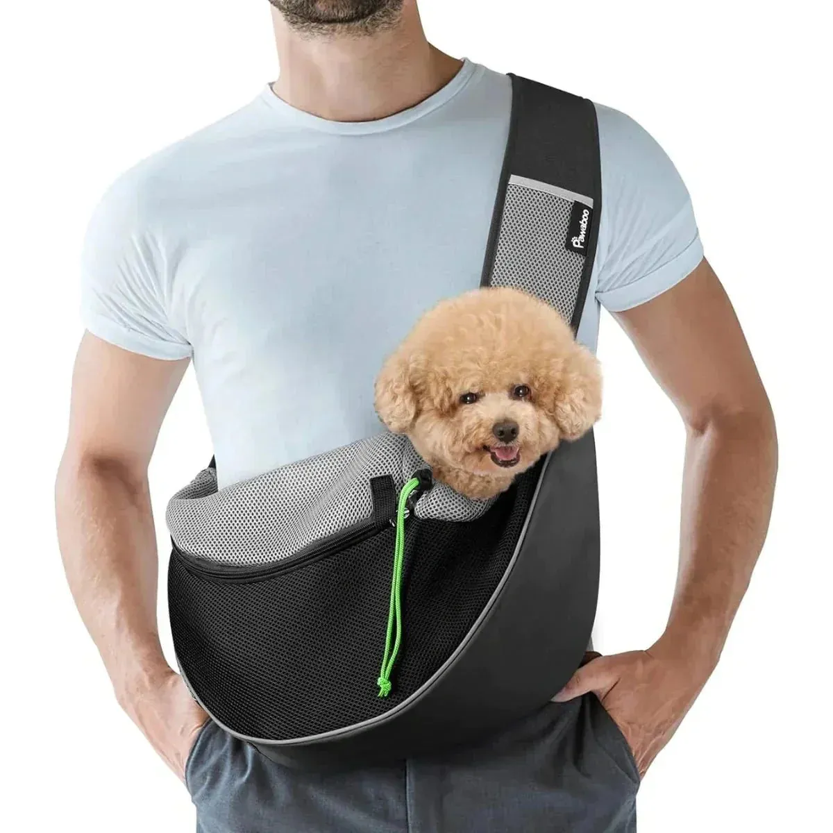 Reflective Pet Sling Carrier