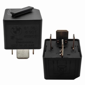 Relay 61366901469, V23136-J6-X48 Multi Use for BMW Does Not Start E90 E91 E92 E93 Cas Module Relay Four Pin A/C Mini Relays 12V 70A