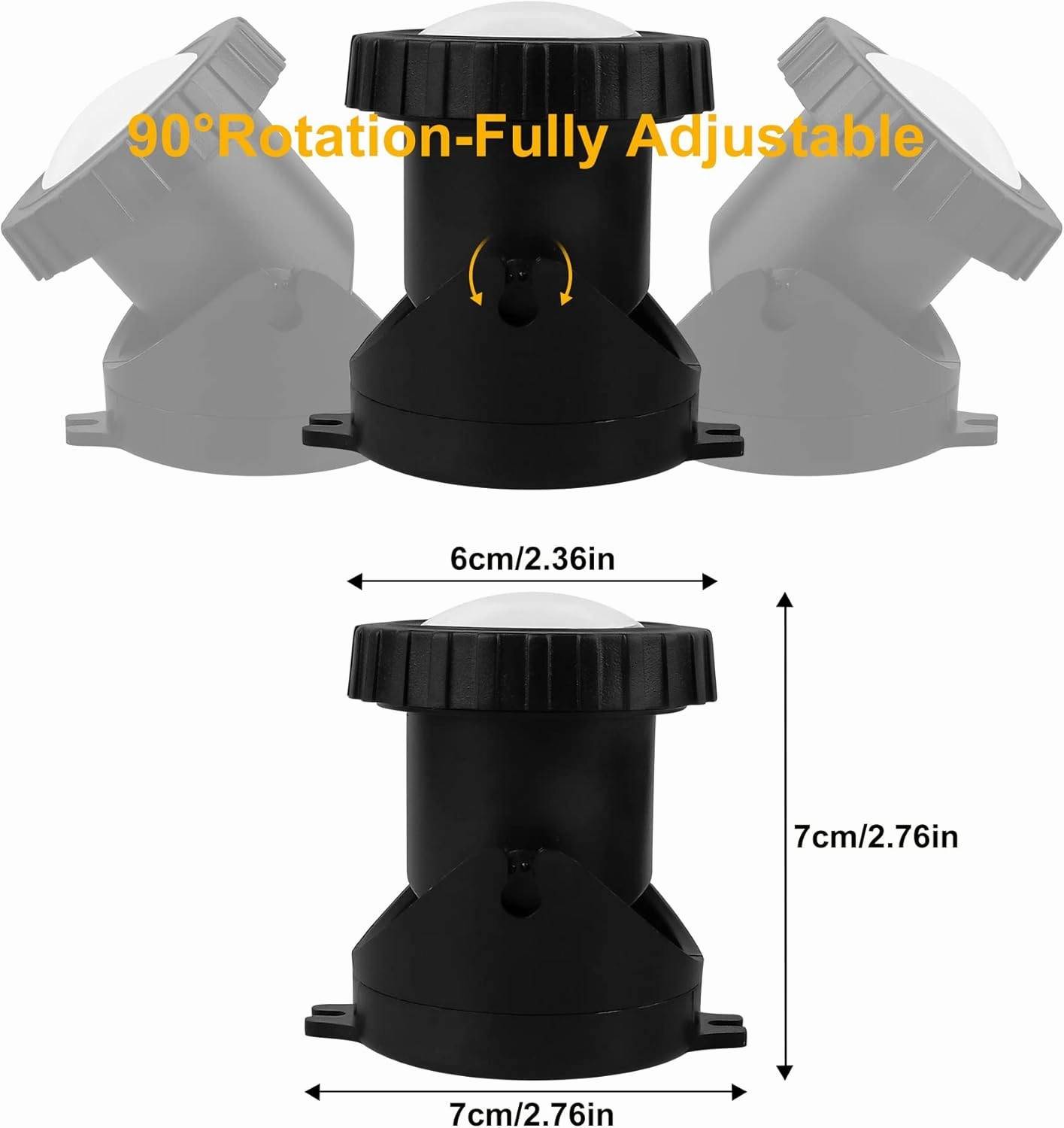 RGB Pond Lights with Timer, Super Bright LED Underwater Submersible Colorful Landscape Spotlights, Remote Control IP68 Waterproof Fountain Lights for Fish Aquarium Tank Garden Yard (Set of 5)
