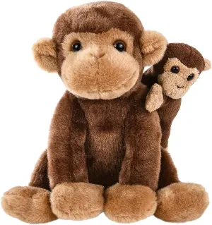 Rhode Island Novelty Adventure Planet Mini Birth of Life Monkey with Baby Plush