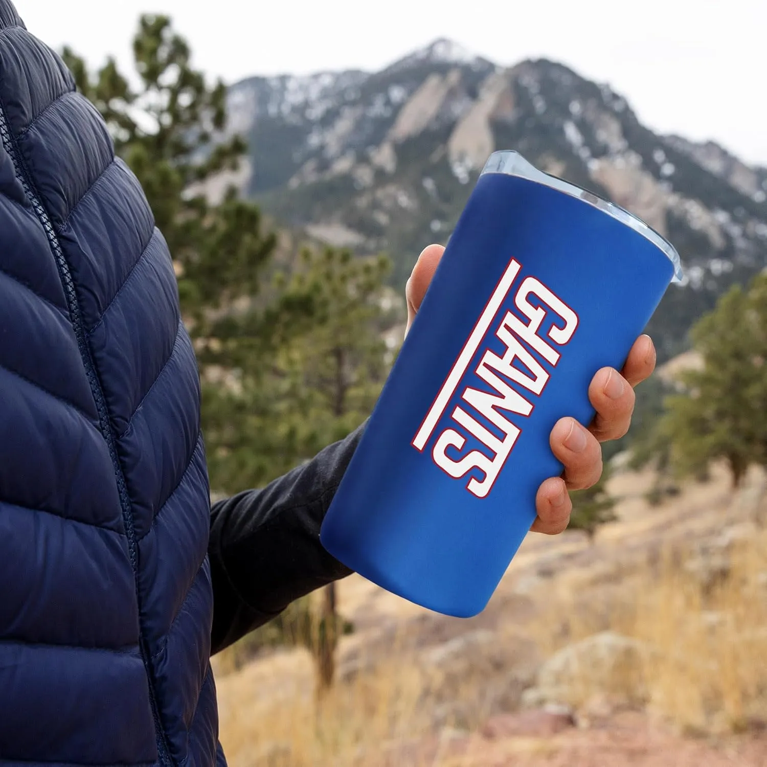 Rico Industries NFL Football Soft Touch, Easy Grip Tumbler