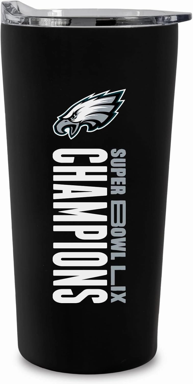Rico Industries NFL Football Soft Touch, Easy Grip Tumbler