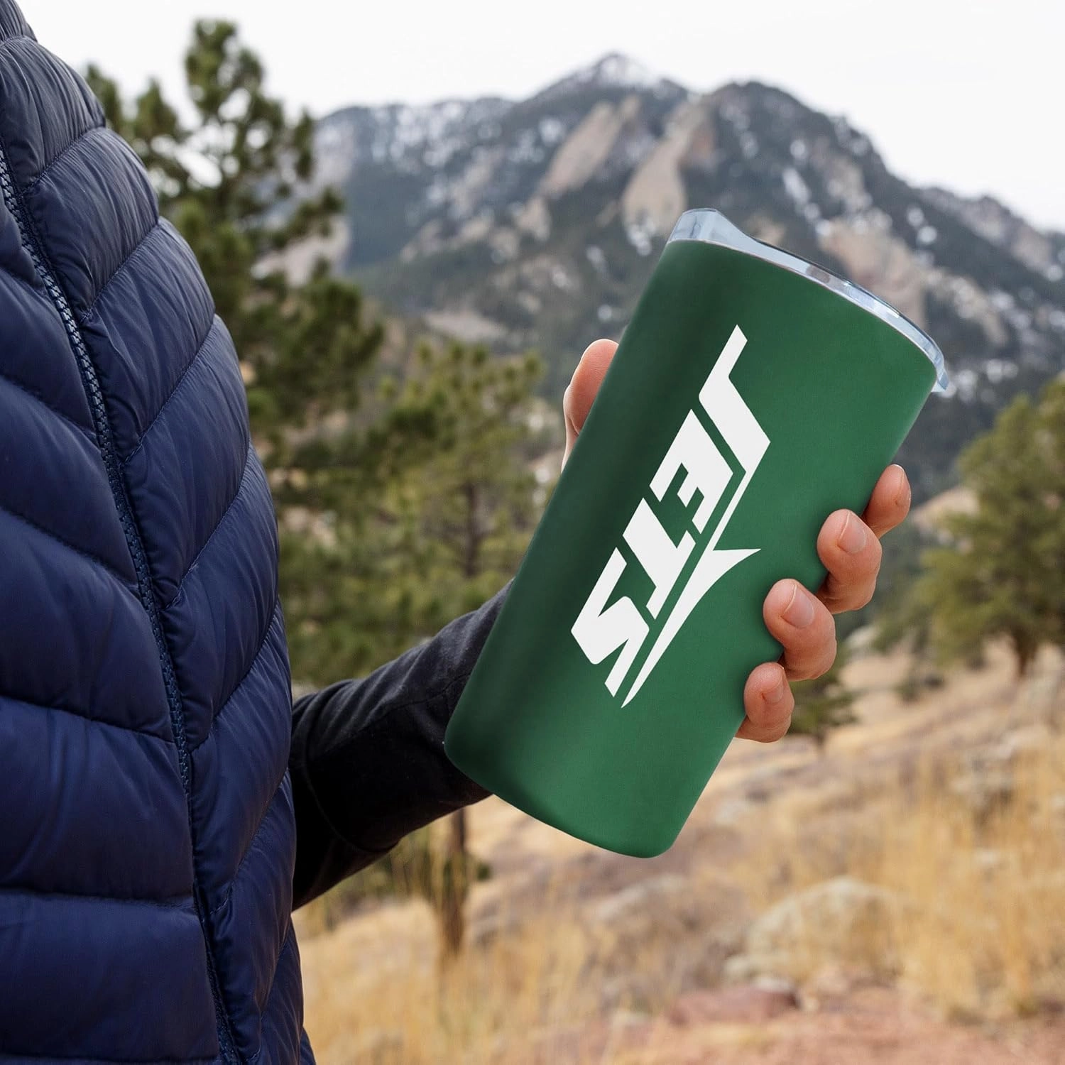 Rico Industries NFL Football Soft Touch, Easy Grip Tumbler