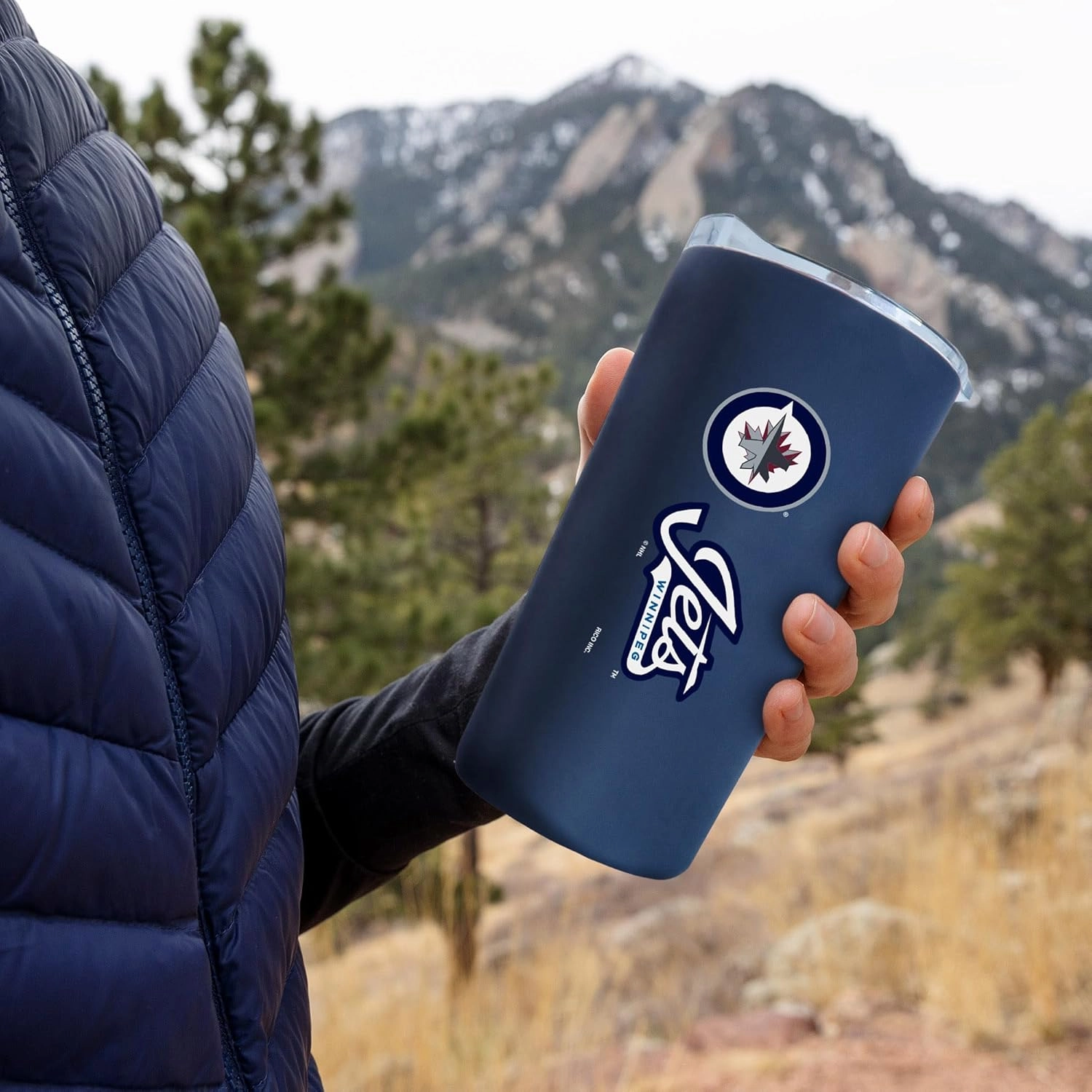 Rico Industries NHL Hocke Soft Touch, Easy Grip Tumbler