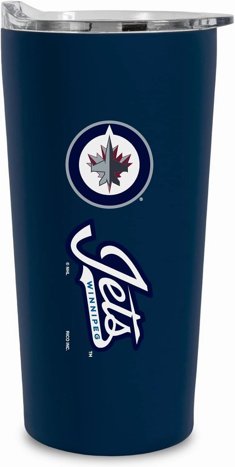 Rico Industries NHL Hocke Soft Touch, Easy Grip Tumbler