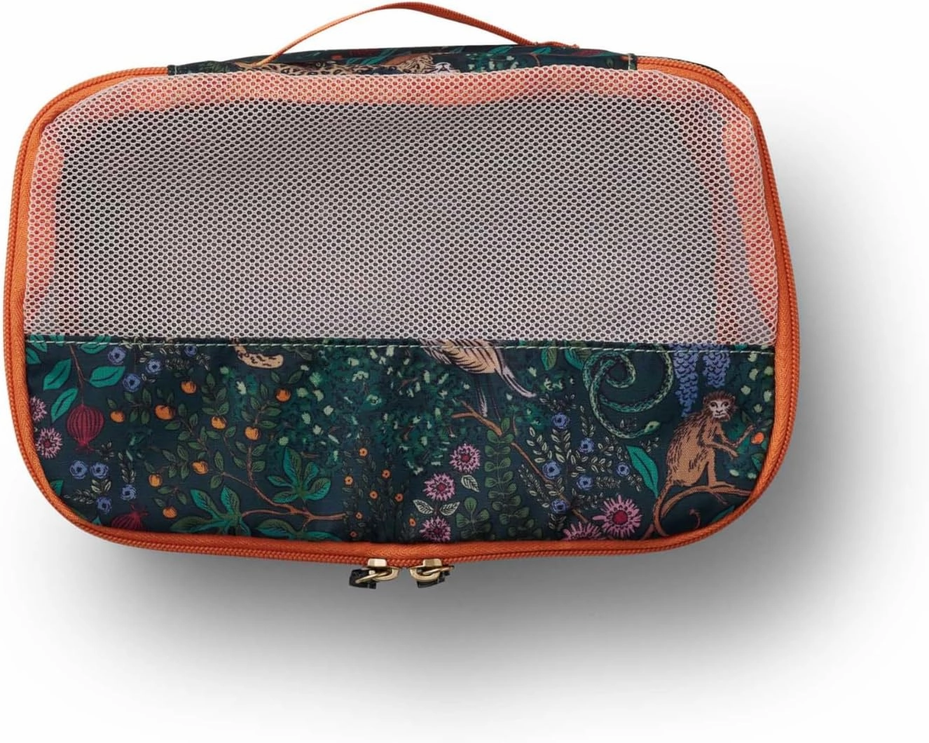 RIFLE PAPER CO. Soft Sided Packing Cubes Set of 3. Includes Small, Medium, Large and a Laundry Bag, Travel Must Have Accessory, Stylized Pattern, Safari