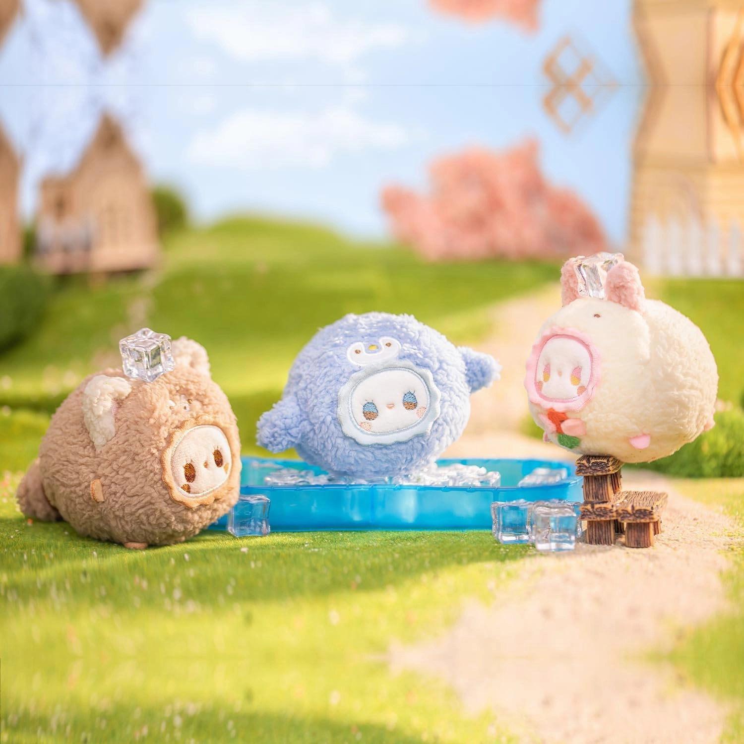 RUA RUA Zoo Tuan Tuan Series Blind Box 6PCS Blind Bag Collection Toys Desktop Cute Blind Box Figures for Birthday Gifts