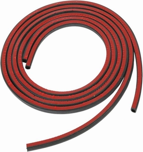 Saddlebag Lid Rubber Seal Weather Strip Fit for Harley Davidson Touring Road Glide Road King Special Street Glide Electra Glide Ultra Classic 2014-2023, Black & Red