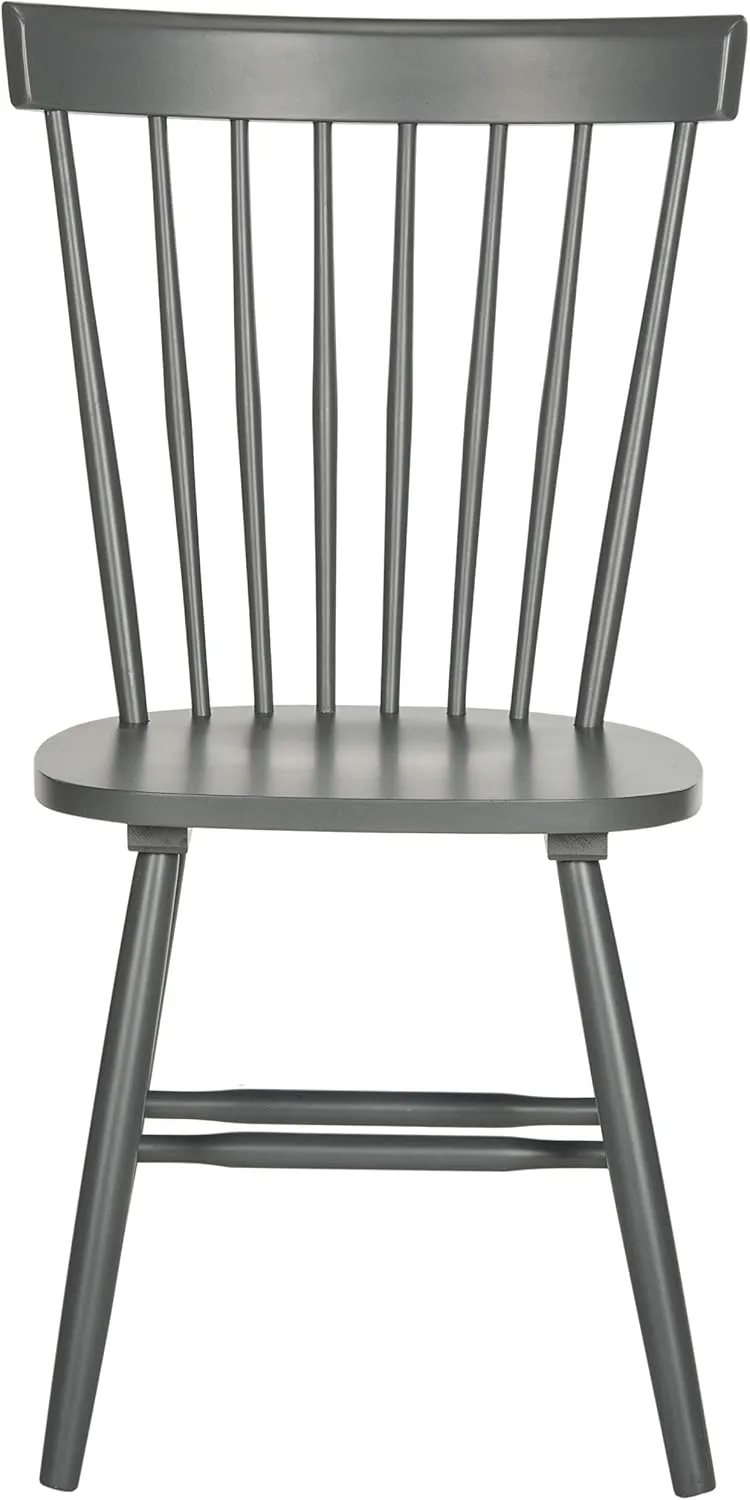 SAFAVIEH Parker Parkse Side Chair, 0, Charcoal Grey
