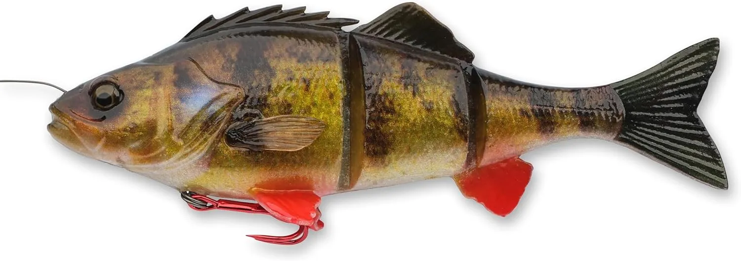 Savage Gear 4D Yellow Perch Fishing Soft Bait