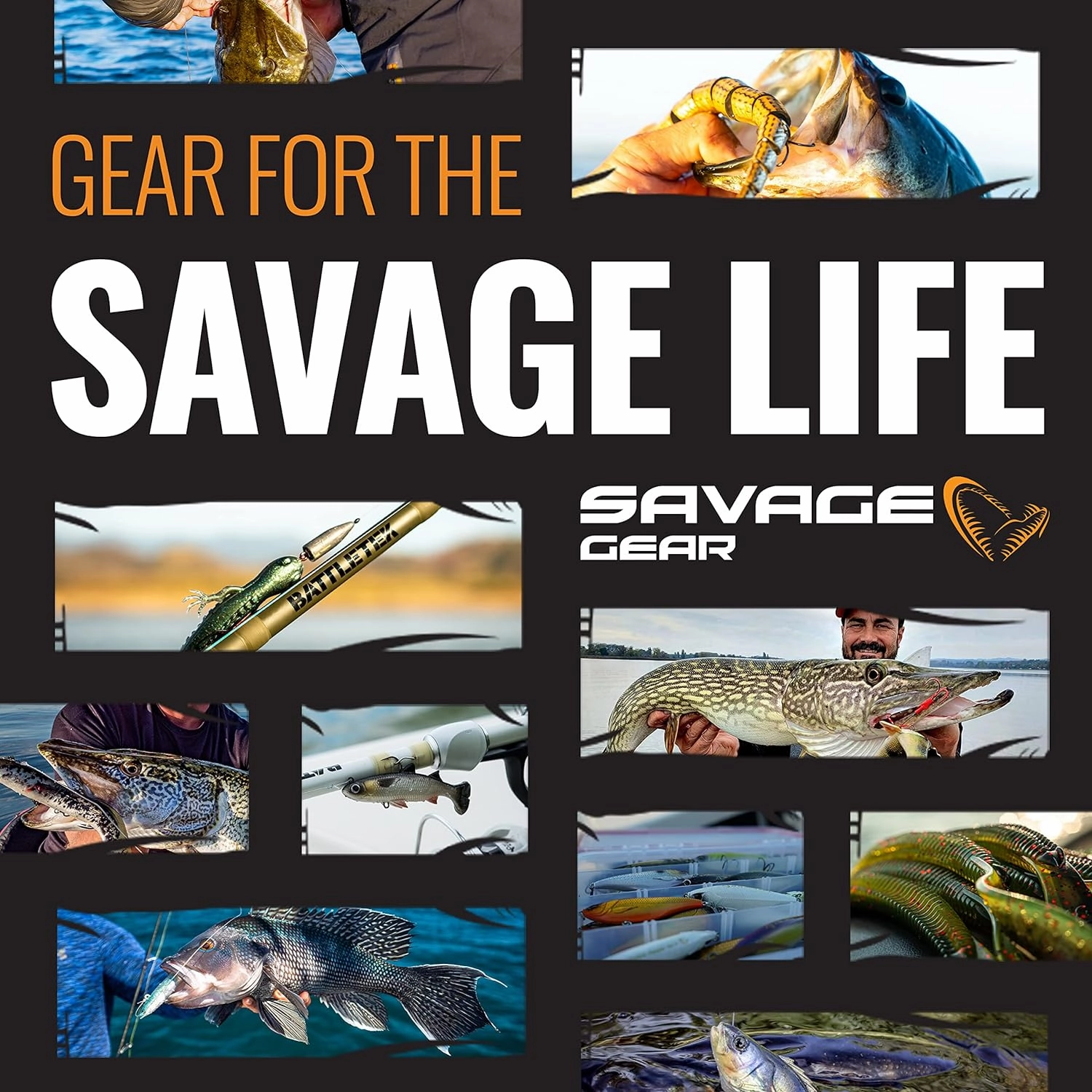 Savage Gear Pulse Tail Bluegill RTF Fishing Soft Bait