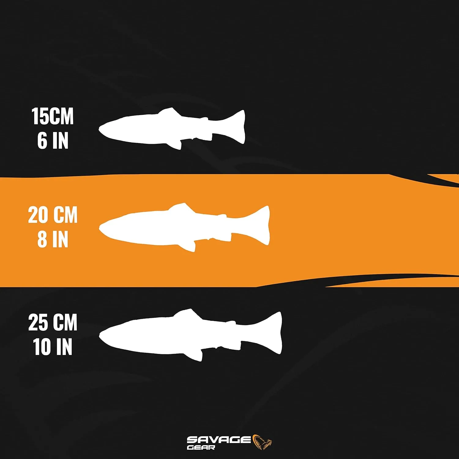 SAVAGEGEAR 4D Line Through Pulse Tail Trout 6"/8" Slow Sinking Models Assorted