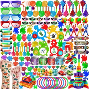 Sensory Fidget Toys Set for Kids, 300 Pcs Bulk Stress Relief Toys for Autism, ADHD, Anxiety, Classroom Prizes, Boys Girls Adults, Birthday Easter Carnival Treasure Box Gifts
