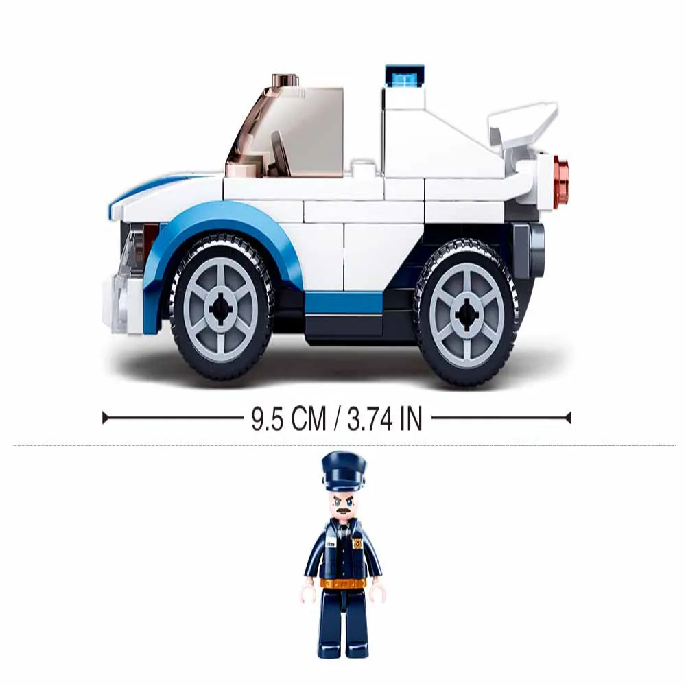Sluban M38-B0824 Police Car