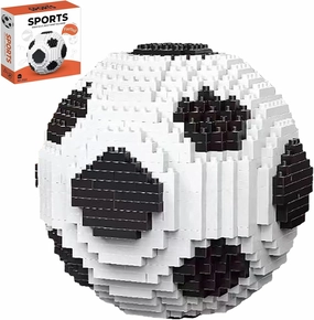 Soccer Ball Micro Mini Building Block Set for Adults Football Sets Gift for Fans Boys 8-12