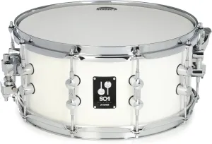 Sonor SQ1 Snare Drum - 6.5 x 14 inches, Satin Pure White