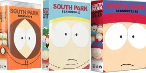 South Park: Seasons 1-15 (DVD 3-Pack: Seasons 1-5; Seasons 6-10; Seasons 11-15)