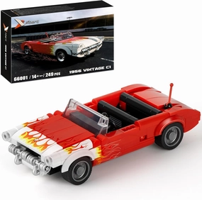 Speed Champions Building Set – 249 Pieces, Classic Sports Car Model for Boys Age 12-16, Fun Race Car Toy Set for Adults and Kids