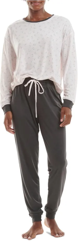 Splendid womens Pullover Jogger Set