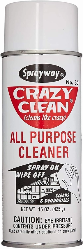 Sprayway SW030 Crazy Clean All Purpose Cleaner, 15 oz
