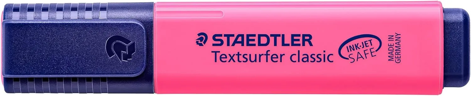 Staedtler 364-23 Textsurfer Classic Highlighter - Pink (Box of 10)