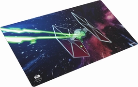 Star Wars Unlimited TIE Fighter Prime Game MAT - Officially Licensed, Full-Color Printed, Playmat, Slip-Resistant 24" by 14" Rubber Mat, Compatible with TCGs & LCGs, Made by Gamegenic