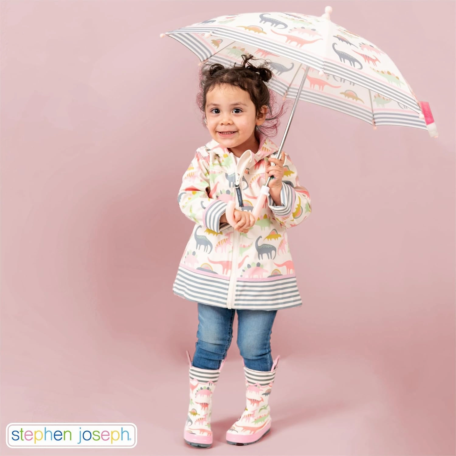 Stephen Joseph Baby Girls Raincoat