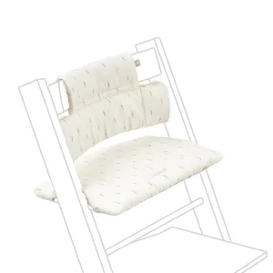 Stokke Tripp Trapp Classic Cushion 2, Wheat Cream - Pair with Tripp Trapp Chair or High Chair for Support & Comfort - Machine Washable