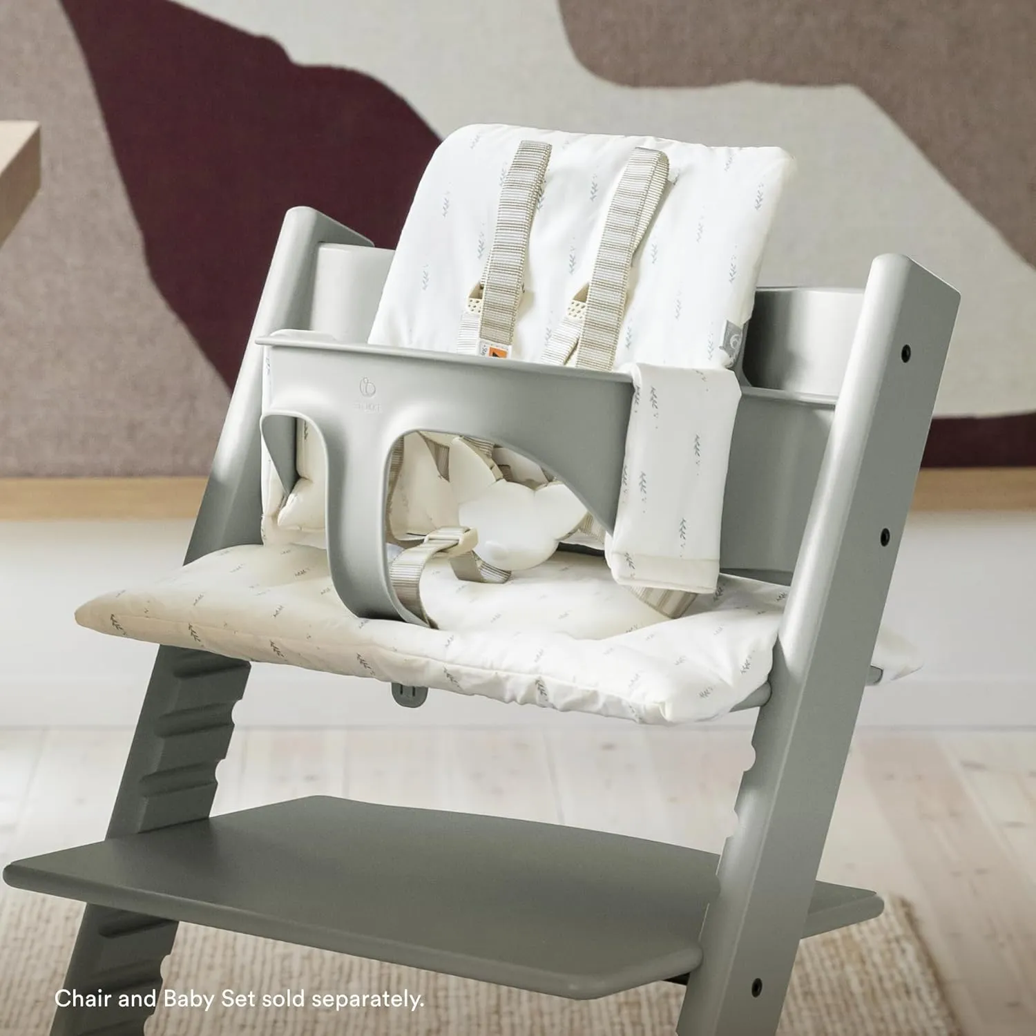 Stokke Tripp Trapp Classic Cushion 2, Wheat Cream - Pair with Tripp Trapp Chair or High Chair for Support & Comfort - Machine Washable